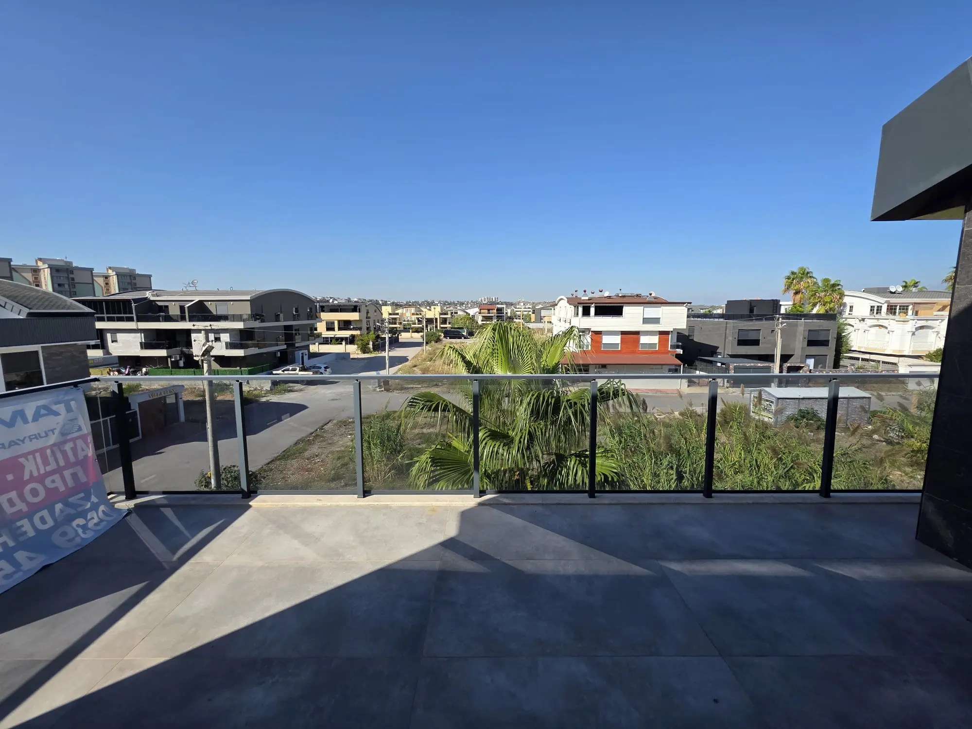 Large terrace